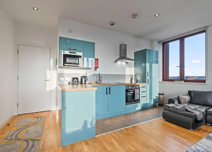 Apartamento Elegant Flat - Sleeps 8 - Highrise View Centre Leeds (West Yorkshire)