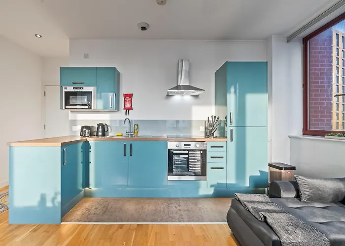 Elegant Flat - Sleeps 8 - Highrise View Centre Apartamento Leeds (West Yorkshire)